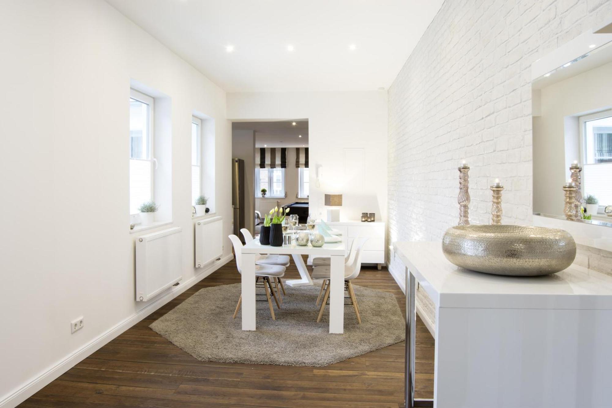 Penthouse Am Glockenturm Lägenhet Flensburg Exteriör bild